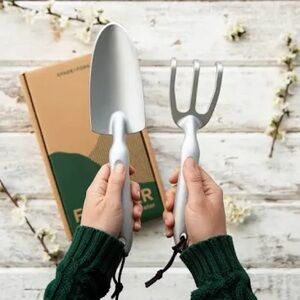 SPADE & FORK NWT forever garden tool set -trowel & cultivator